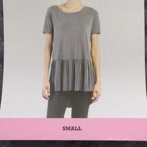 Pink Uneven casual shirt